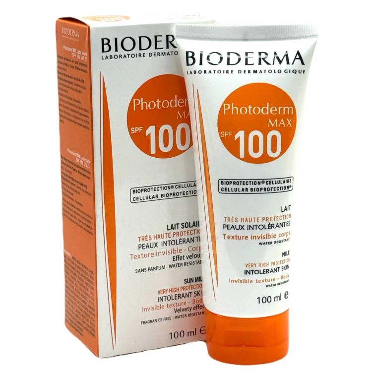 قیمت کرم ضدافتاب بیودرما بی رنگ اصل SPF100