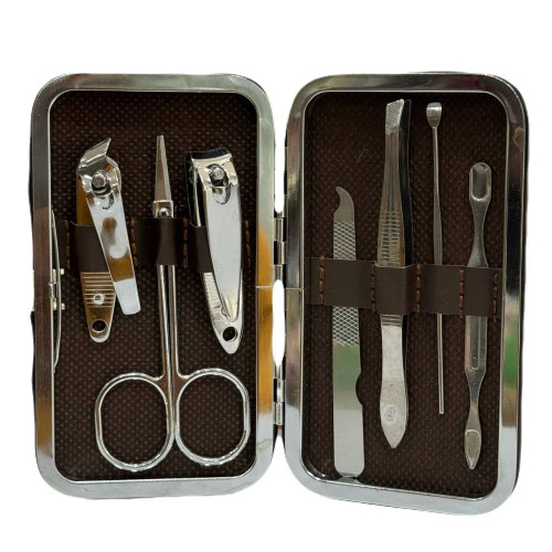 ست مانیکور و پدیکور مدل کرومی فانتزی