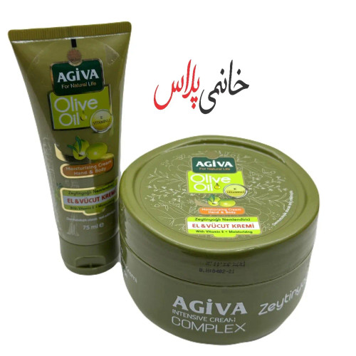 ست کادویی کرم دست و صورت اگیوا AGIVA