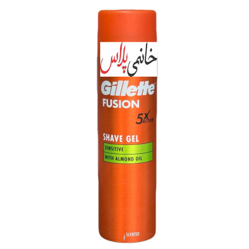 ژل اصلاح ژیلت GILLETTE سری FUSION 5X
