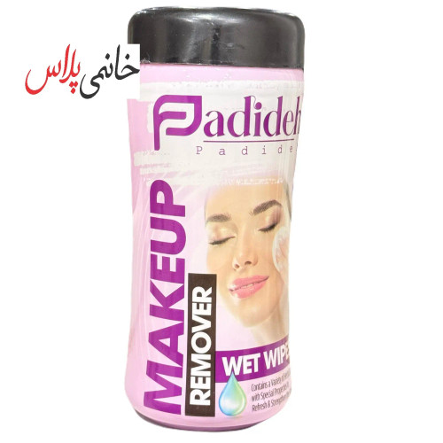 قیمت دسمال مرطوب ارایشی استوانه ای 70 برگی پدیده