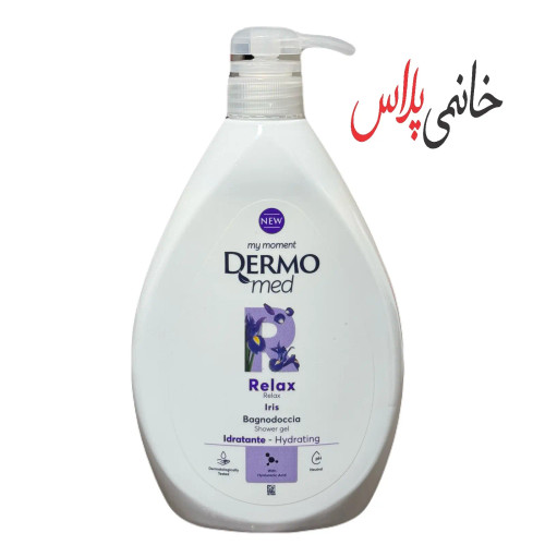قیمت شامپو بدن درمومد رایحه گل زنبق حجم 1 لیتر